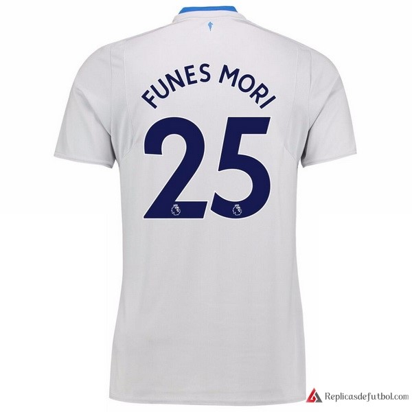 Camiseta Everton Segunda equipación Funes Mori 2017-2018